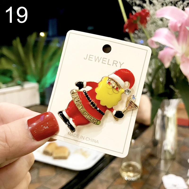 1PC Party Geschenke Kristall Weihnachten Sammlungen Brosche Pins Schmuck Dekoration Hochzeit Zubehör von Joom DACH