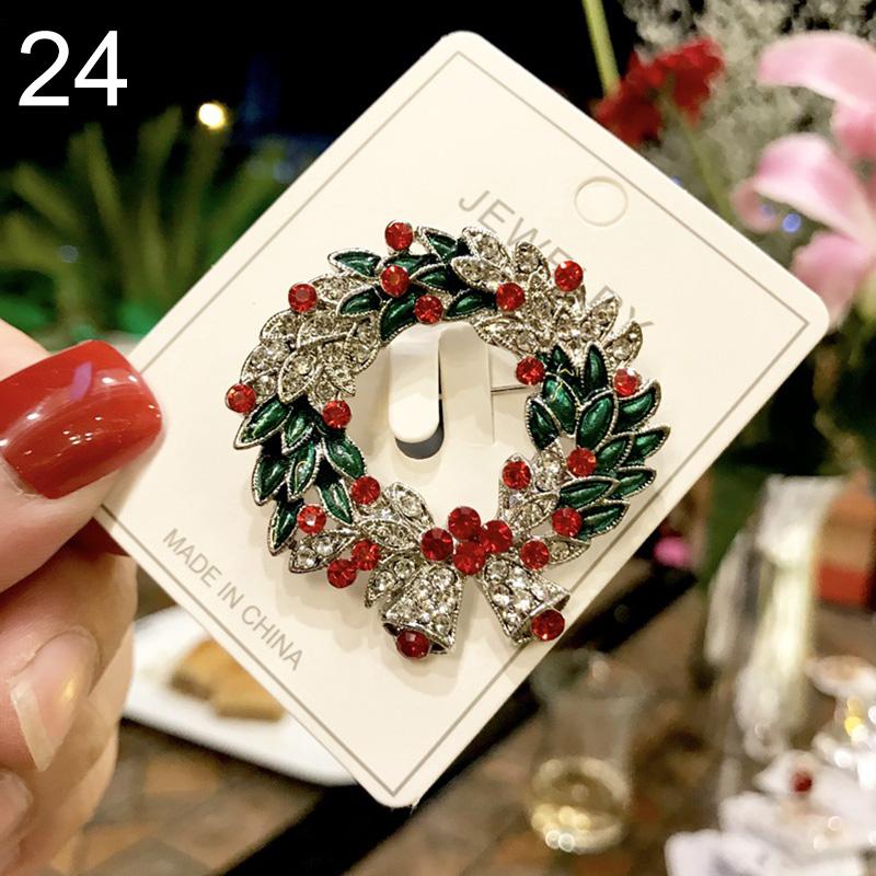 1PC Party Geschenke Kristall Weihnachten Sammlungen Brosche Pins Schmuck Dekoration Hochzeit Zubehör von Joom DACH
