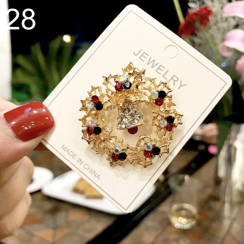 1PC Party Geschenke Kristall Weihnachten Sammlungen Brosche Pins Schmuck Dekoration Hochzeit Zubehör von Joom DACH