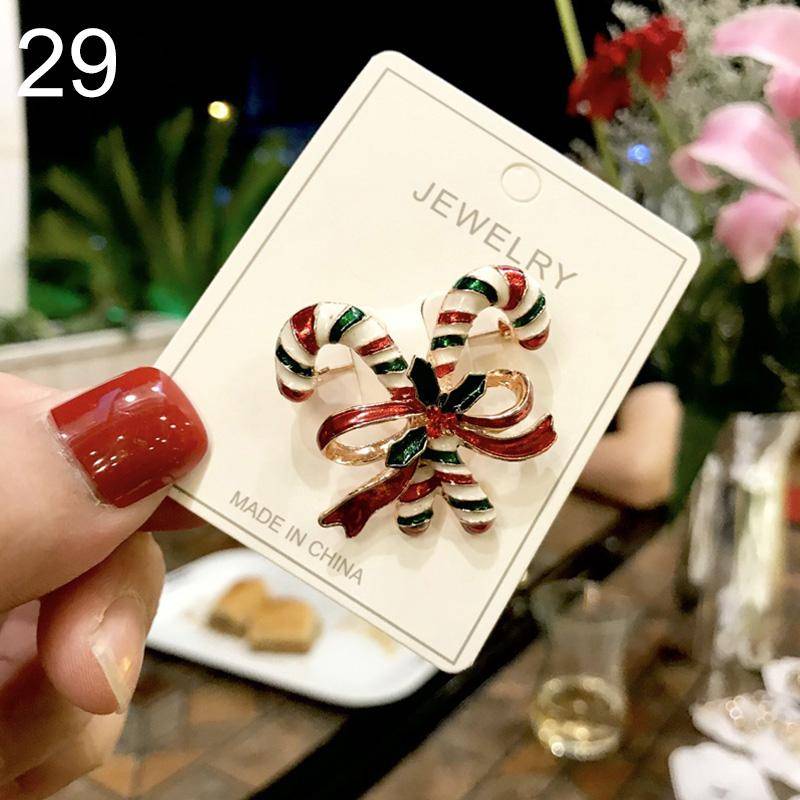 1PC Party Geschenke Kristall Weihnachten Sammlungen Brosche Pins Schmuck Dekoration Hochzeit Zubehör von Joom DACH