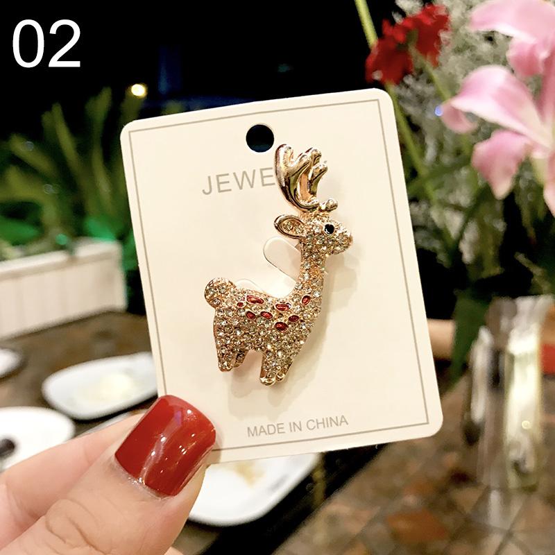 1PC Party Geschenke Kristall Weihnachten Sammlungen Brosche Pins Schmuck Dekoration Hochzeit Zubehör von Joom DACH