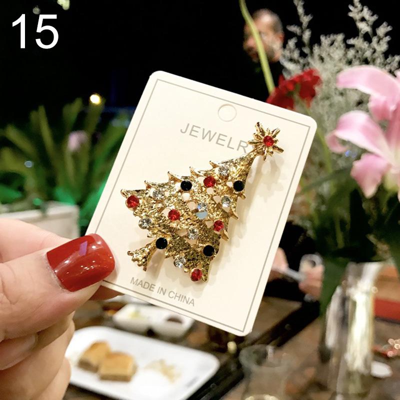 1PC Party Geschenke Kristall Weihnachten Sammlungen Brosche Pins Schmuck Dekoration Hochzeit Zubehör von Joom DACH
