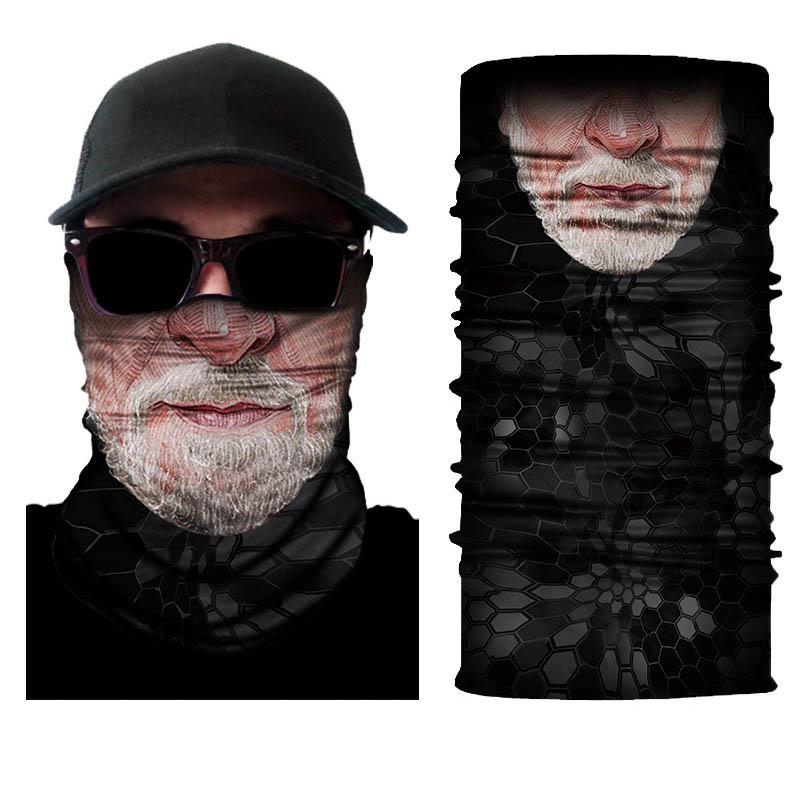 1PC Snood Magic Unisex Beliebt Neck Tube Frauen Wärmer Mehrzweck Wechselbar Männer Bandana Schal Gesichtsmaske Schädel Gesichter Outdoor 28 von Joom DACH