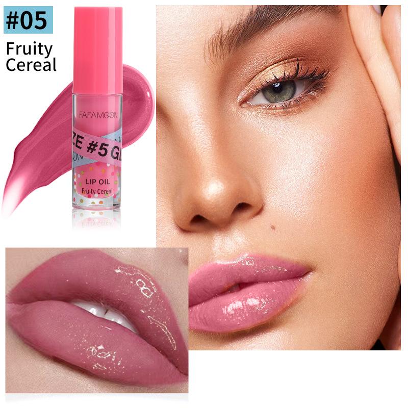 1PC Spiegel Wasser Glanz Lip Gloss Wasserdicht Feuchtigkeitsspendende Glitter Rot Nude Flüssigkeit Lippenstifte Schimmern Lip Make-Up Kosmetik von Joom DACH