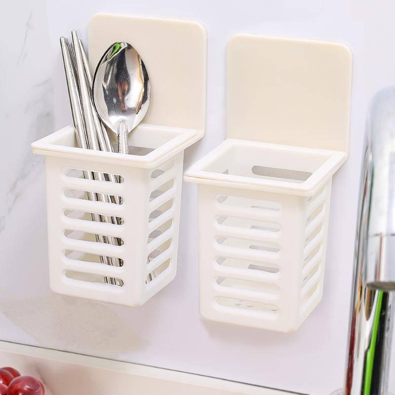 1PC Utensilienhalter Besteck Abtropffläche Löffel Stäbchen Gabel Abflussregal Korb Organizer Küche weiß von Joom DACH