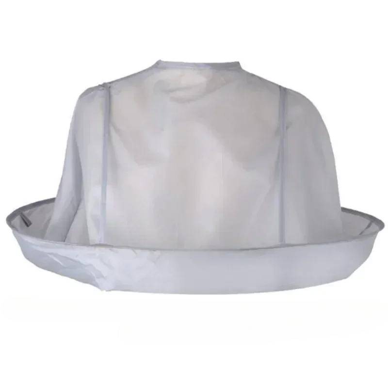 1PC Wasserdicht Erwachsene Haar Schneiden Mantel Faltbare Regenschirm Cape Salon Barber Hause Friseur Cape Abdeckung Tuch Common Cloth von Joom DACH