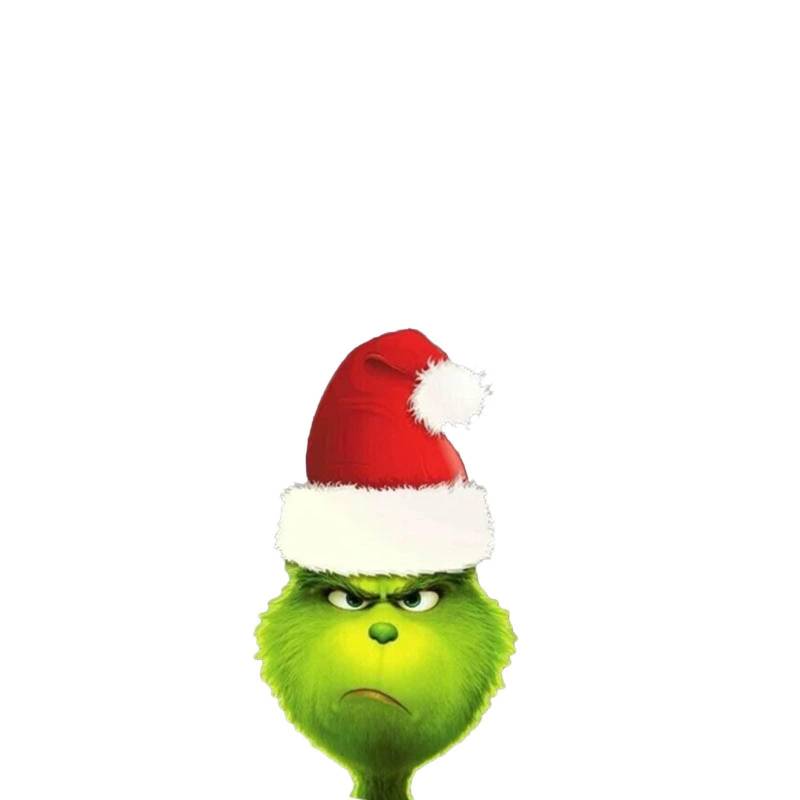 1PC Weihnachten Aufkleber Dekoration Weihnachten Grün Haar Aufkleber 2022 Auto Lkw Fenster Aufkleber One Size von Joom DACH