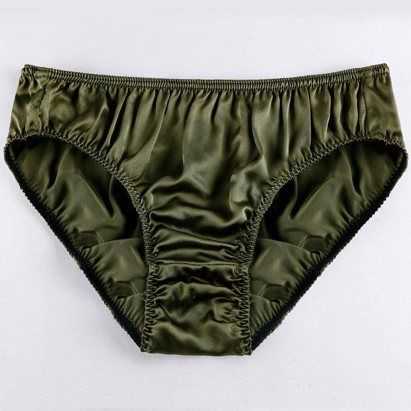 1PC atmungsaktive Höschen Knickers Satin Seide Slip Dessous dünne Unterwäsche Sommer Herren 2XL grün von Joom DACH