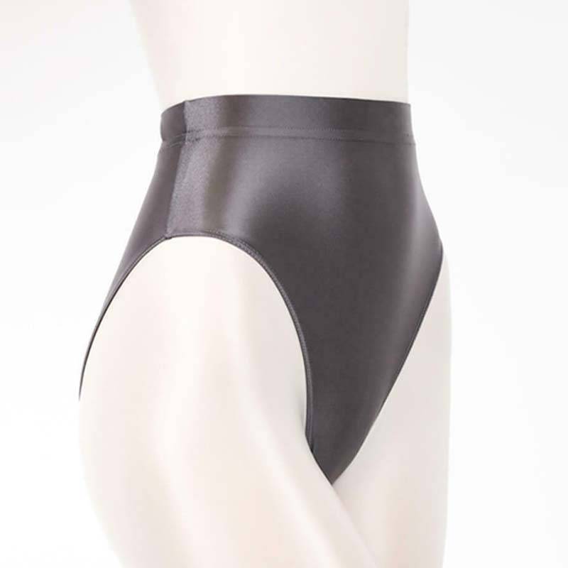 1PC glänzender Tanga Dessous Satin glänzend dünne Höschen G-String Frauen Wet Look Hipster atmungsaktiv L graue von Joom DACH