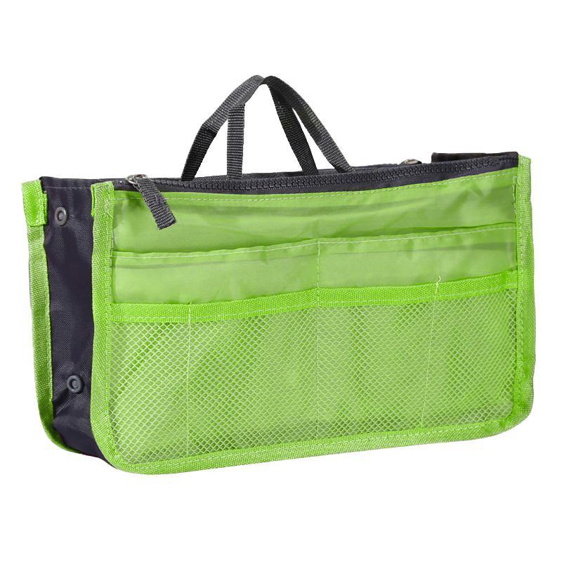 1PCS Doppel-reißverschluss Tasche Handtasche Brieftasche Tasche Multifunktionale Organisation Lagerung Handtasche frauen Kosmetik Lagerung Taschen grün von Joom DACH