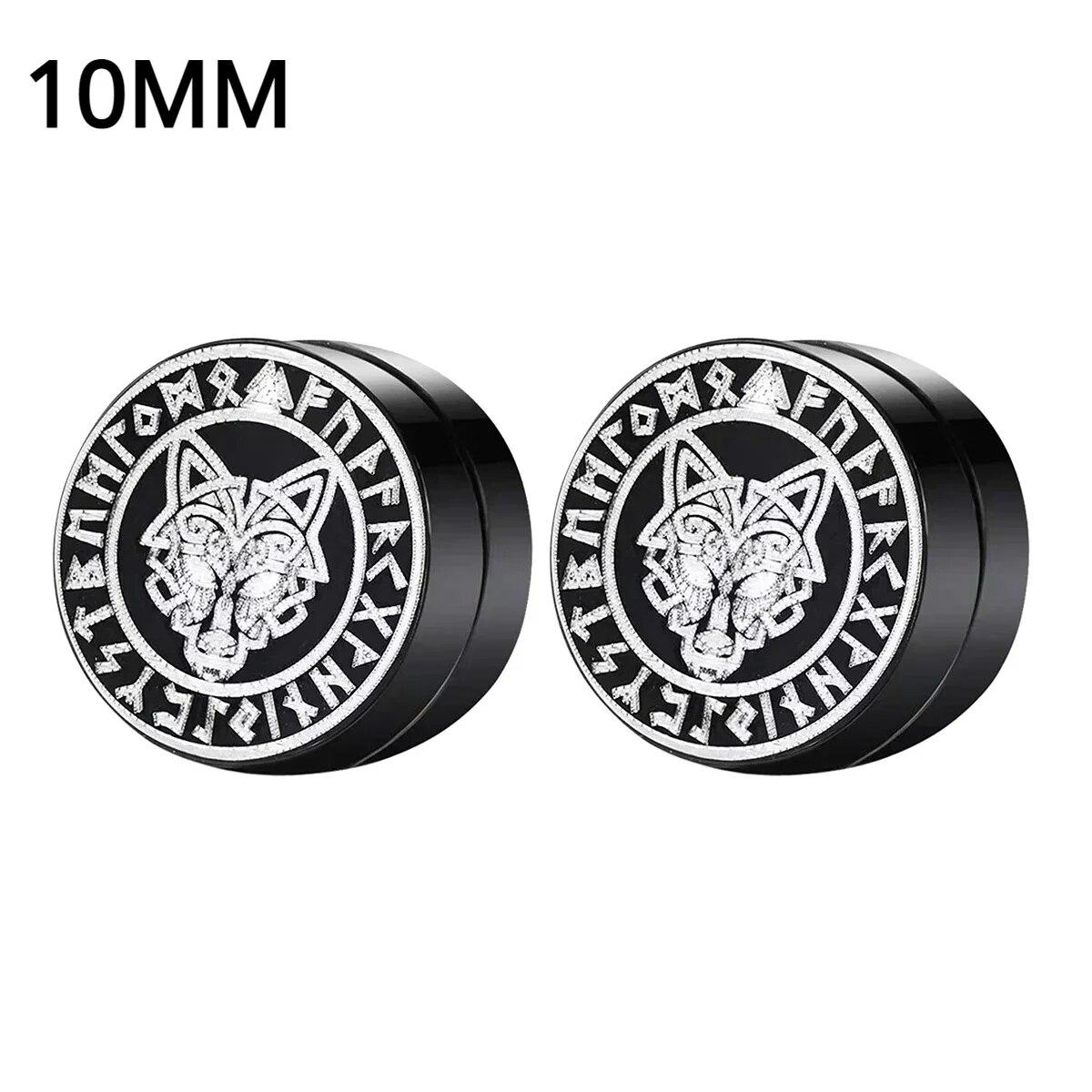1Pairs Kristall Starke Magnetische Ohr Stud Clip Ohrringe für Männer und Frauen Punk Runde Zirkon Magnet Ohrringe Nicht Piercing schmuck von Joom DACH
