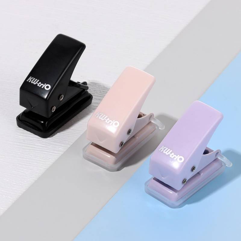 1Pc Einfache Mini Einzel Papier Puncher Kleine Frische Tragbare Büro Bindung Zubehör Journal Sammelalbum Locher Schreibwaren weiß von Joom DACH