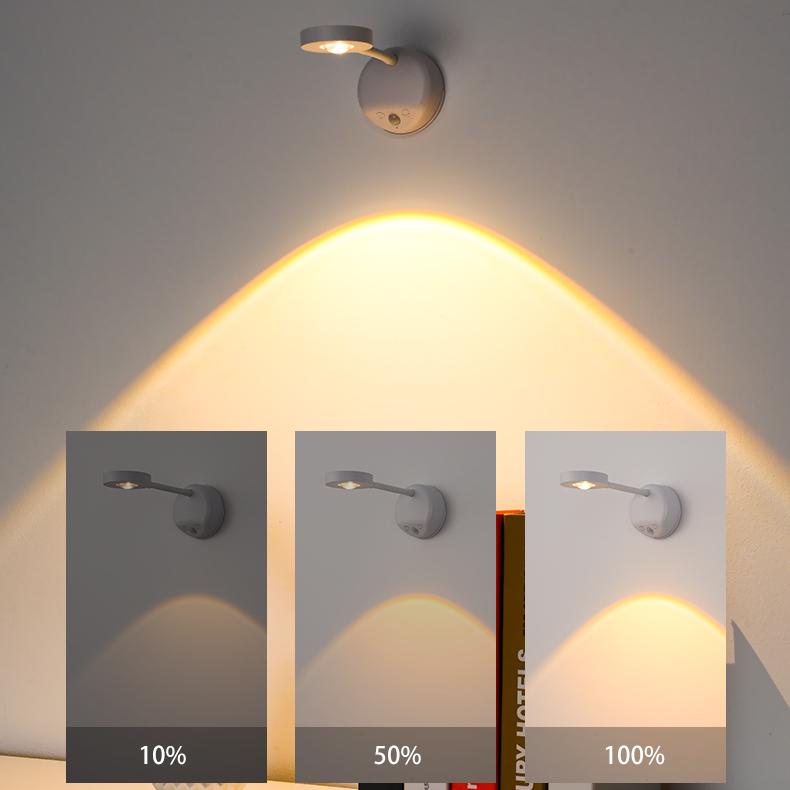 1Pc LED Motion Sensor Licht Nachtlicht Für Küche Schlafzimmer Wohnzimmer Sensor Wand Lampe Innen Beleuchtung 1pc von Joom DACH