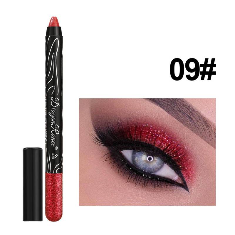 1Pc Metallic Lila Lidschatten Bleistift Glitter Silkworm Liner Pen Highlighter Langlebig Lidschatten Stick Make-Up von Joom DACH