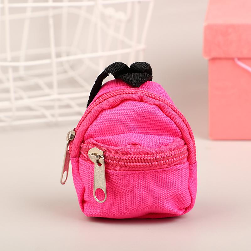 1Pc Mini Rucksack Schlüsselbund Nette Zipper Schul Schlüsselring Für Mädchen Geldbörse Anhänger Puppe Tasche Zubehör Kinder Geschenke as the picture von Joom DACH