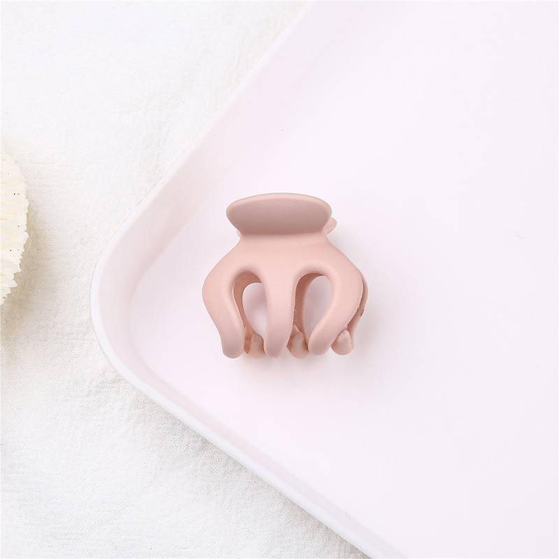 1Pc Mode Acryl Haar Klaue Für Frauen Damen Mädchen Make-Up Haar Barrettes Haar Zubehör Krabben Bad Clip Kopfbedeckungen nude von Joom DACH
