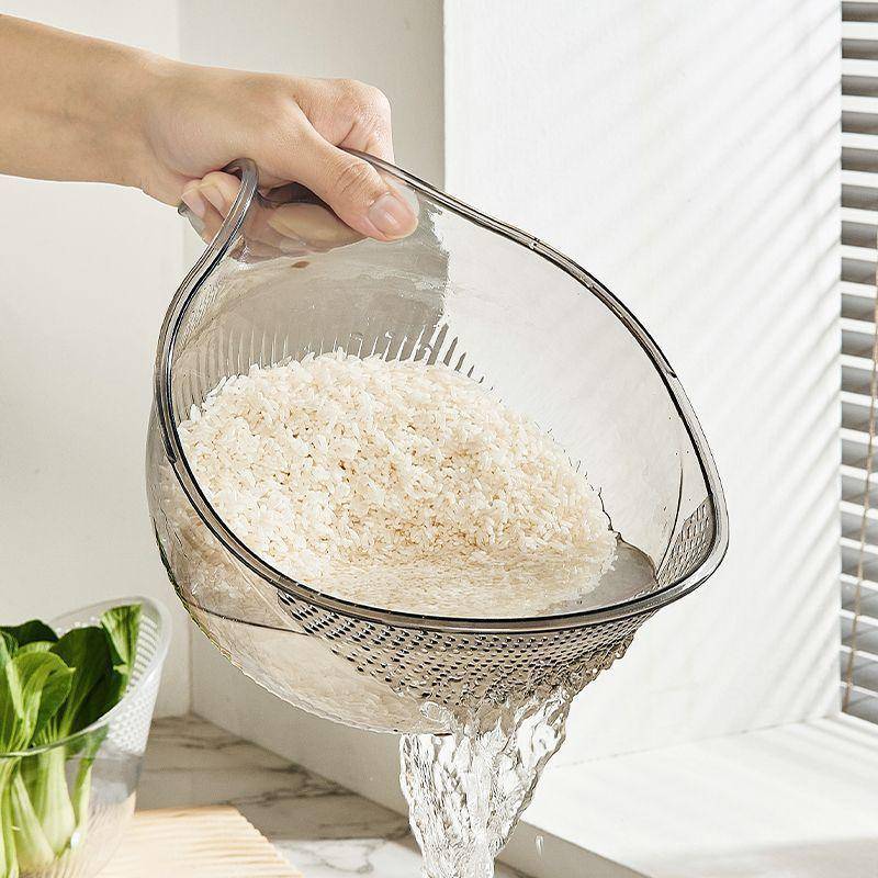 1Pc Multifunktionale Ablauf Korb Ablauf Schüssel Haushalt Spüle Gemüse Becken Küche Reis Waschen Sieb Obst Platte 1PCS schwarz von Joom DACH