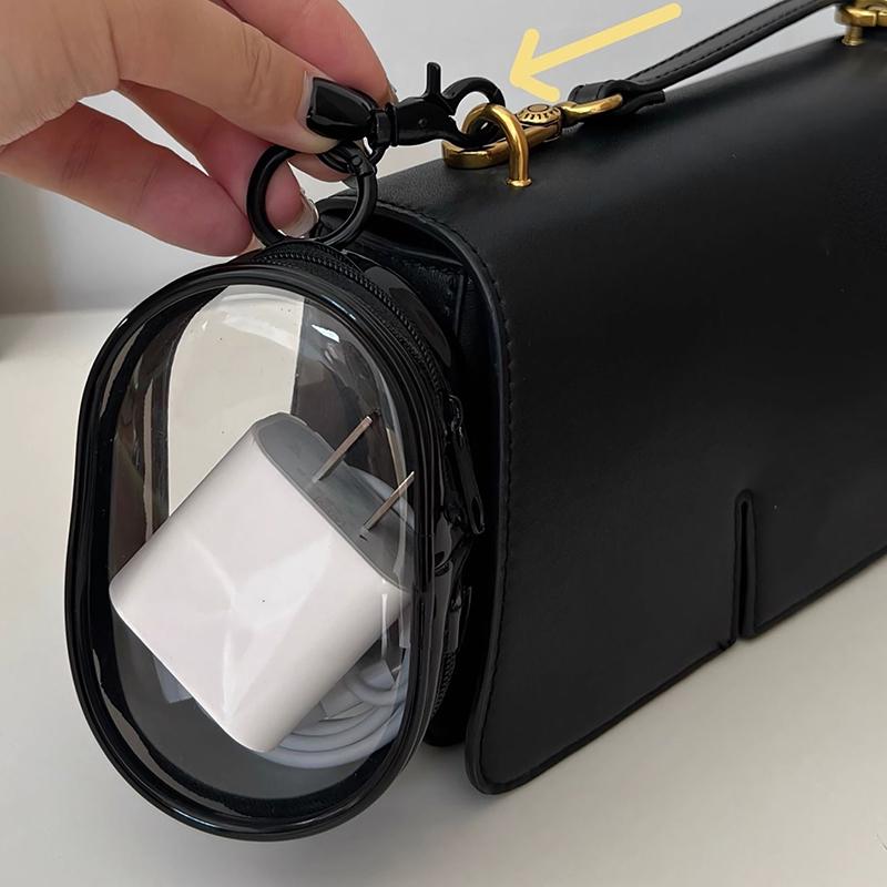 1Pc Neue Outdoor Reise Datenkabel Lagerung Box Tragbare Schutzhülle Organizer Box Multifunktionale Headset Daten Kabel schwarz von Joom DACH