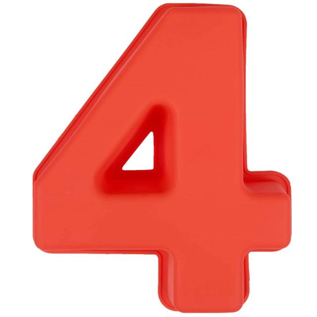 1Pcs 0-9 Zahlen Kuchen Form Silikon Kuchen Dekorieren Werkzeuge DIY Geburtstag Hochzeitstag Kuchen Design Backformen Gebäck werkzeuge 4 rot von Joom DACH