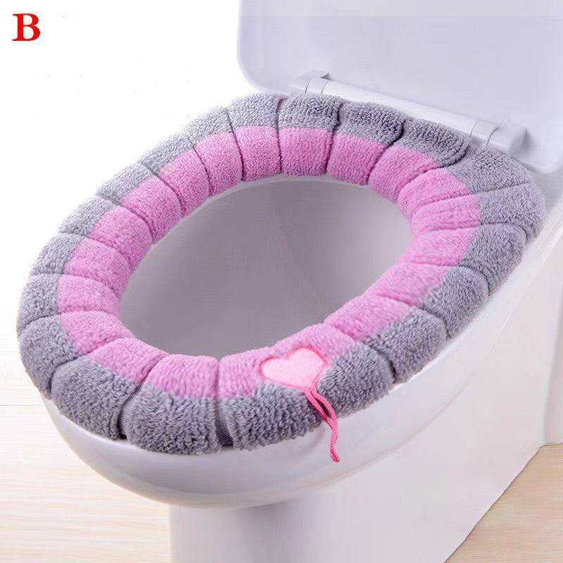 1Pcs Bad Wc Sitz Abdeckung Weiche Wärmer Waschbar Matte Abdeckung Pad Kissen Sitz Fall Wc Deckel Abdeckung Zubehör Bad hause B von Joom DACH