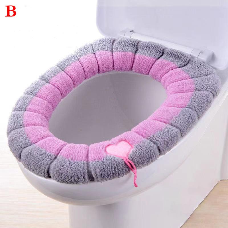 1Pcs Bad Wc Sitz Abdeckung Weiche Wärmer Waschbar Matte Abdeckung Pad Kissen Sitz Fall Wc Deckel Abdeckung Zubehör Bad hause B von Joom DACH
