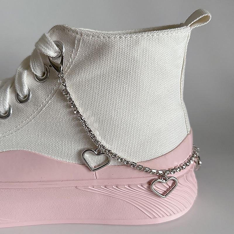 1Pcs Charme Quaste Herz Anhänger Boot Schuh Kette Turnschuhe Schmuck Für Frauen Unisex Trendy Sport Schuhe Kette Partei Schmuck geschenk as the picture von Joom DACH