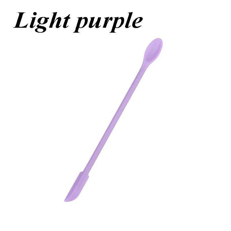 1Pcs Kreative Silikon Mini Kleine Spitzen Schaber Set Erweiterte Make-Up Flasche Schaber Marmelade Doppel Ende Schaber Löffel Schaber violett von Joom DACH