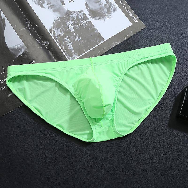 1Pcs Männer Höschen Ice Silk Boxer Nahtlose Unterwäsche Mann Ultra-dünne Atmungsaktive Männliche Unterhose Boxershorts XXXL grün von Joom DACH