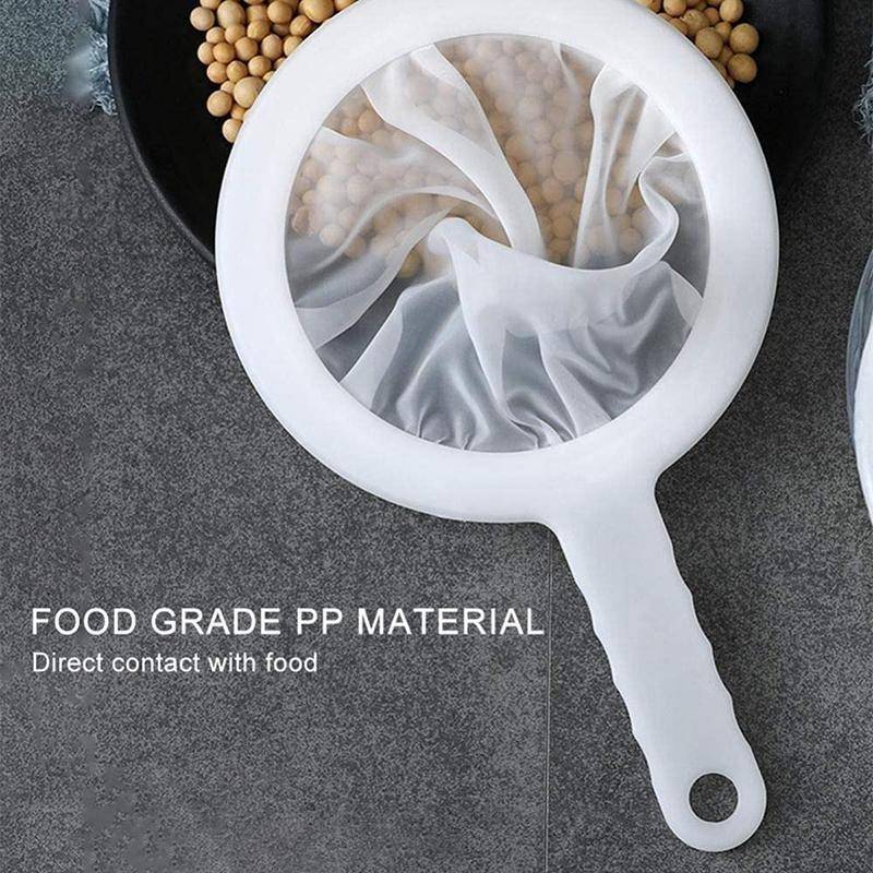 1Pcs Ultra-feine Mesh Sieb 100/200/300/400 Mesh Küche Mutter Milch Filter Ultra-feine Mesh sieb Nylon Mesh Filter Löffel XYZ 200mesh von Joom DACH