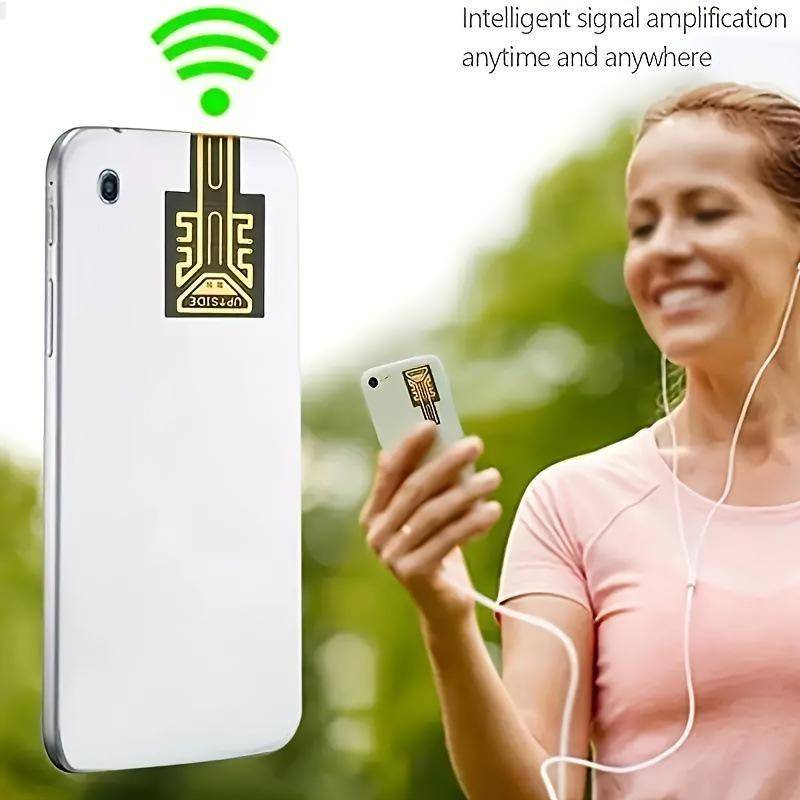 1Pcs Universal Handy Signal Verbesserung Aufkleber Booster Antenne Signal Verstärker Tragbare Verstärker Telefon Signal Booster Aufkleber Booster 1Pcs  SP-4 von Joom DACH