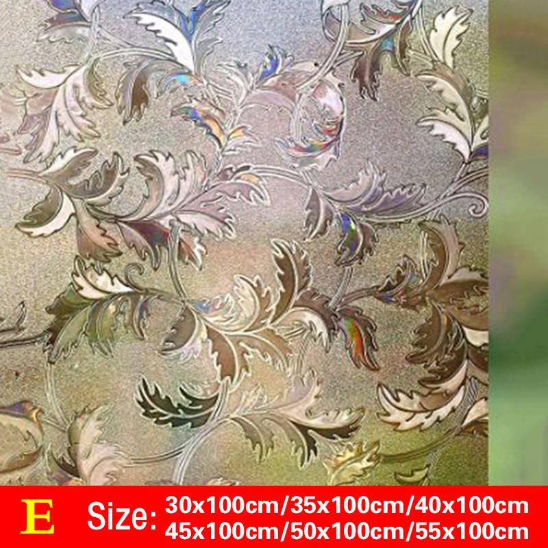 1Roll Home Decor Sticker Stained 3D Decorative Window Glass Film Privacy Anti UV 40x100cm von Joom DACH