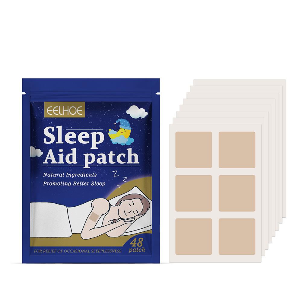 1bag Schlaflosigkeit Behandlung Lindern Angst Dekompression Körper Entspannende Kopfschmerzen Patch Pflaster Neu I8W9 blue-48pcs von Joom DACH