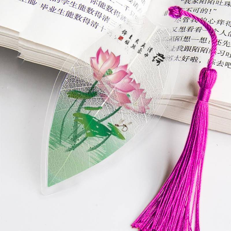 1pc Nette Klassische Kreative Lesezeichen Chinesischen Wind Natürliche Sammlerstücke Blätter Vene Lesezeichen Kreative Schreibwaren von Joom DACH