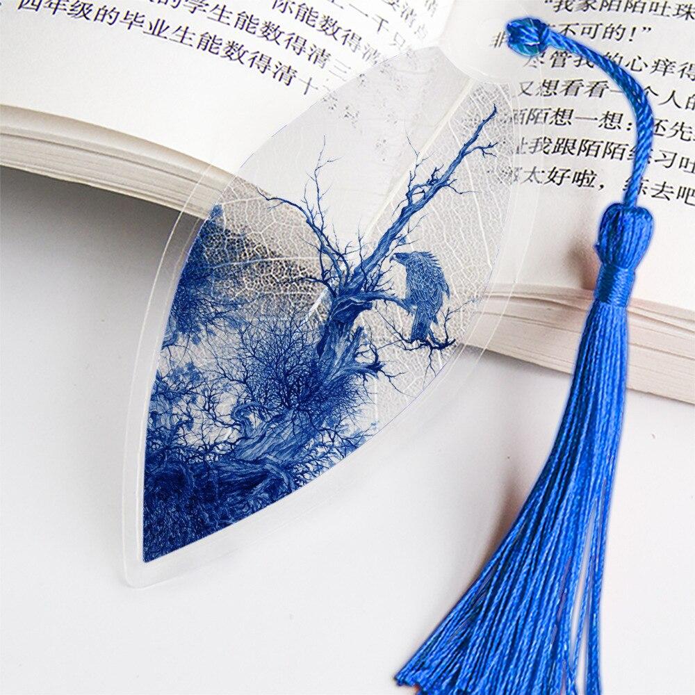 1pc Nette Klassische Kreative Lesezeichen Chinesischen Wind Natürliche Sammlerstücke Blätter Vene Lesezeichen Kreative Schreibwaren von Joom DACH