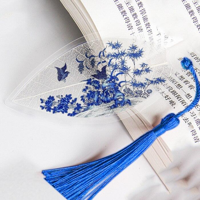 1pc Nette Klassische Kreative Lesezeichen Chinesischen Wind Natürliche Sammlerstücke Blätter Vene Lesezeichen Kreative Schreibwaren von Joom DACH