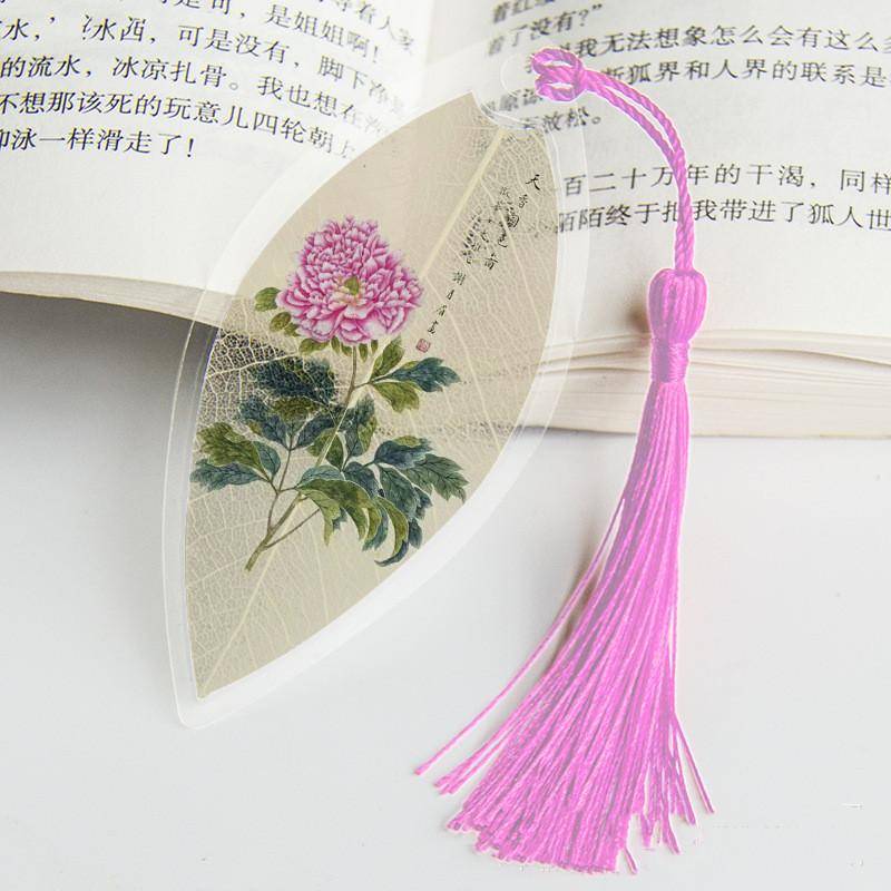 1pc Nette Klassische Kreative Lesezeichen Chinesischen Wind Natürliche Sammlerstücke Blätter Vene Lesezeichen Kreative Schreibwaren von Joom DACH