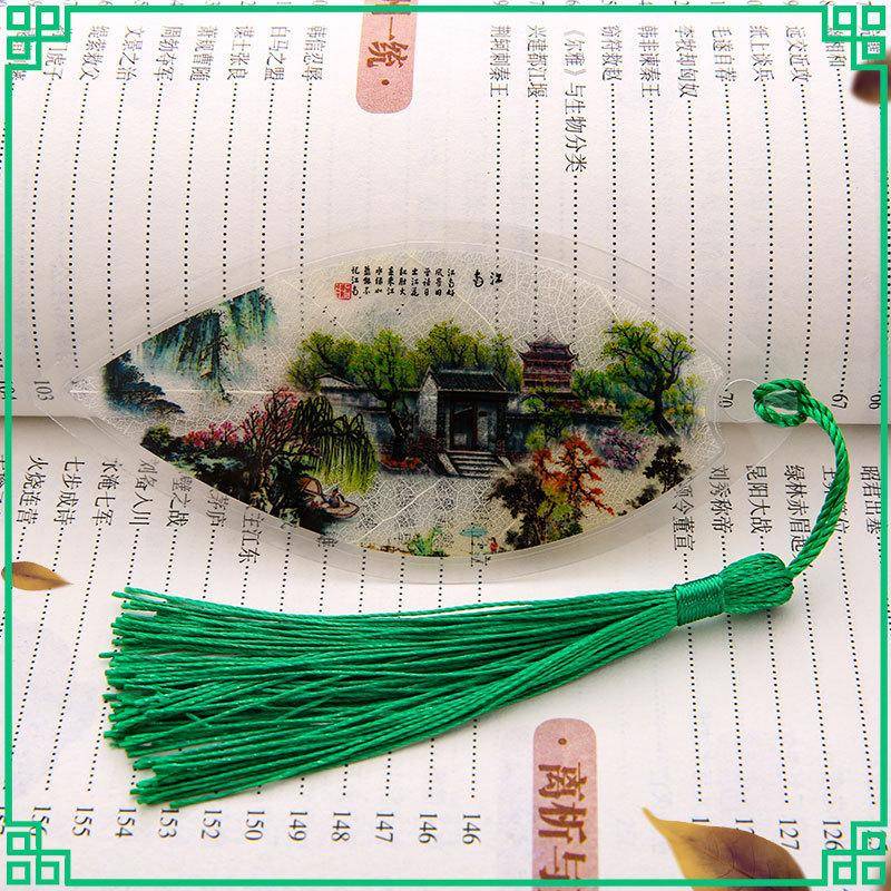 1pc Nette Klassische Kreative Lesezeichen Chinesischen Wind Natürliche Sammlerstücke Blätter Vene Lesezeichen Kreative Schreibwaren von Joom DACH