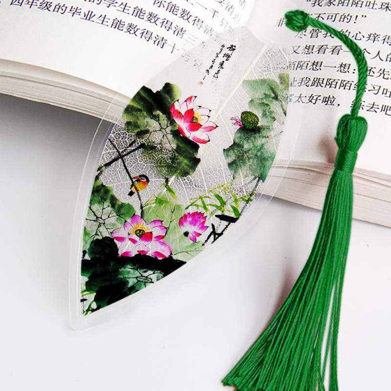1pc Nette Klassische Kreative Lesezeichen Chinesischen Wind Natürliche Sammlerstücke Blätter Vene Lesezeichen Kreative Schreibwaren von Joom DACH