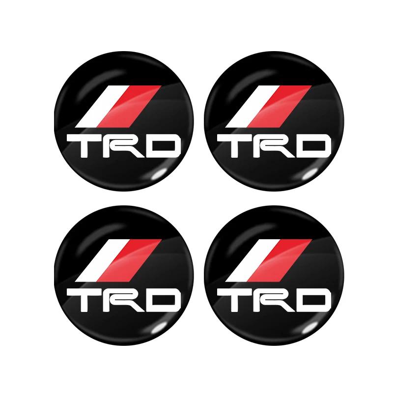 2/4/6 Stück Auto Türschloss Schlüsselloch Aufkleber Emblem Auto Schutzaufkleber Für Toyota TRD Racing Supra Corolla Teile Sport Yaris Grmn von Joom DACH