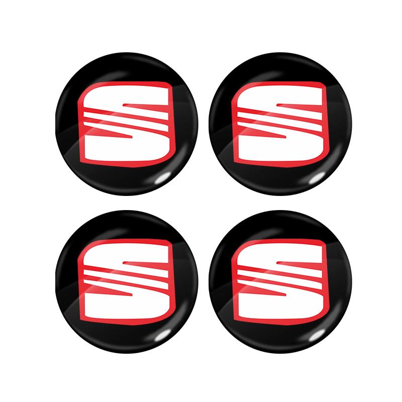 2/4/6 Stück Auto Türschloss Schlüsselloch Aufkleber Emblem Auto Schutzaufkleber für SEAT MK3 Leon 5F Ibiza 5 6 MII Altea Toledo 3 Cordoba Alhambra 4PCS von Joom DACH