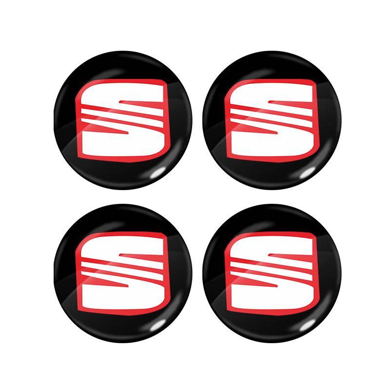 2/4/6 Stück Auto Türschloss Schlüsselloch Aufkleber Emblem Auto Schutzaufkleber für SEAT MK3 Leon 5F Ibiza 5 6 MII Altea Toledo 3 Cordoba Alhambra 4PCS von Joom DACH