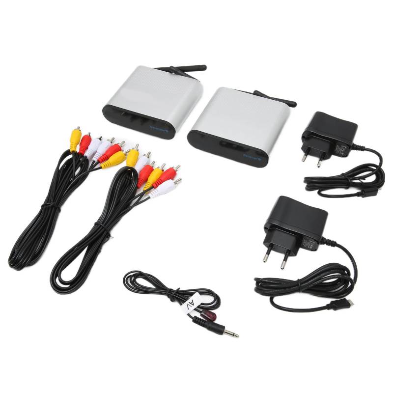 2,4 GHz Drahtloser Audio- und Videosender o Videosender und -empfänger für DVD DVR IPTV EU Plug von Joom DACH