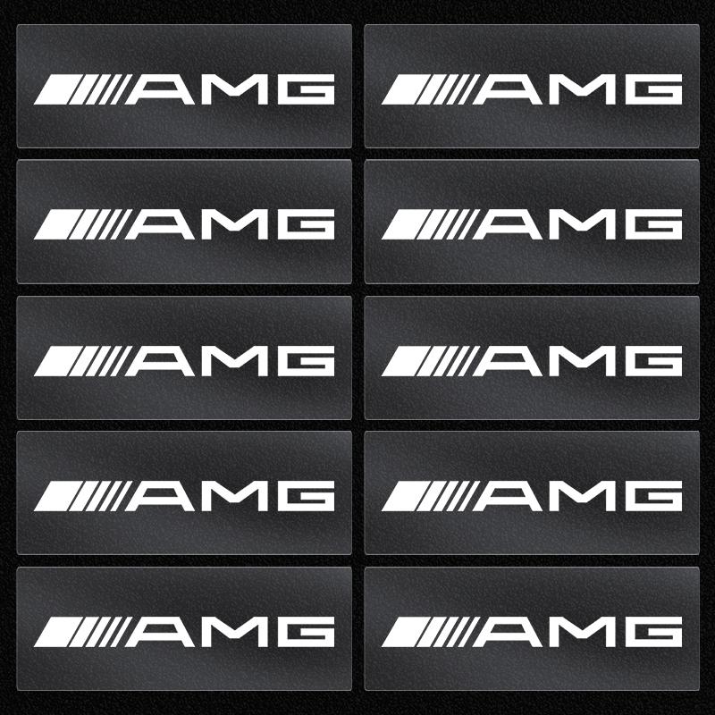2/5/10 Stück Auto Innenraum Zufällige Aufkleber Auto Lenkrad Emblem Styling Für Mercedes Benz AMG GLE GLS GLC CLA GLB ML W204 W206 W205 W212 W203 10pcs von Joom DACH