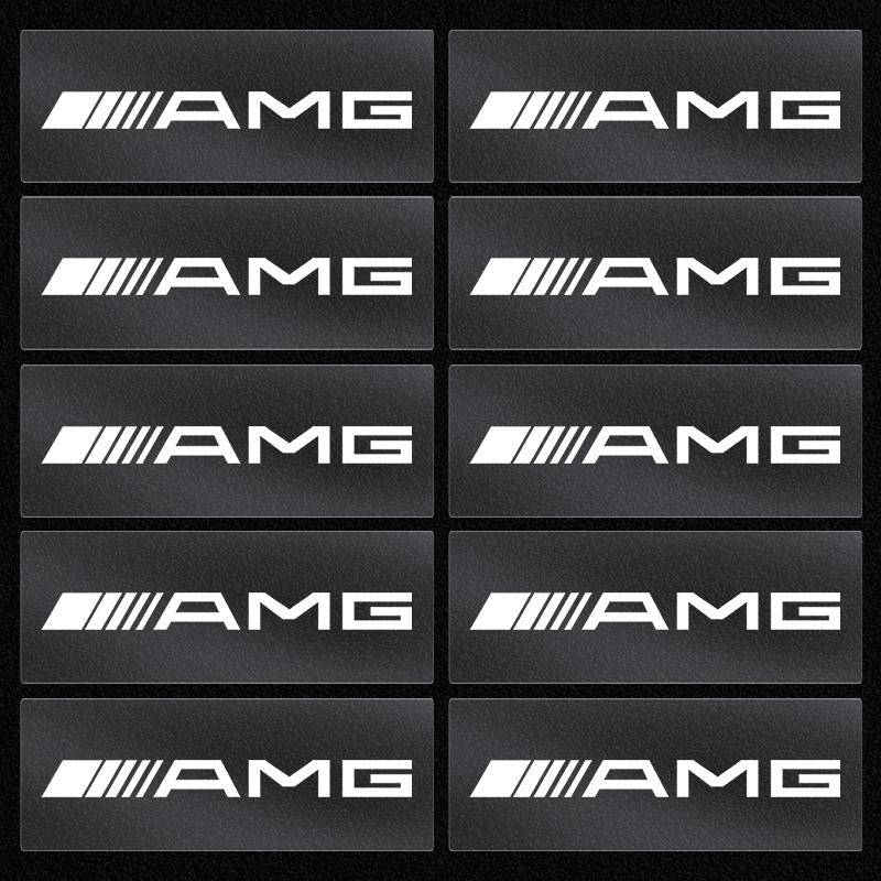 2/5/10 Stück Auto Innenraum Zufällige Aufkleber Auto Lenkrad Emblem Styling Für Mercedes Benz AMG GLE GLS GLC CLA GLB ML W204 W206 W205 W212 W203 10pcs von Joom DACH