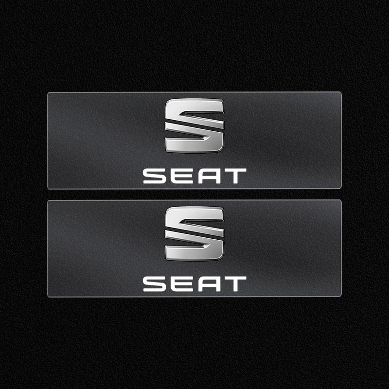 2/5/10 Stück Auto Logo Aufkleber Mittelkonsole Aufkleber Autozubehör Für SEAT Leon Ibiza MK2 MK3 5F 6L 6J FR Ateca Altea 2pcs von Joom DACH