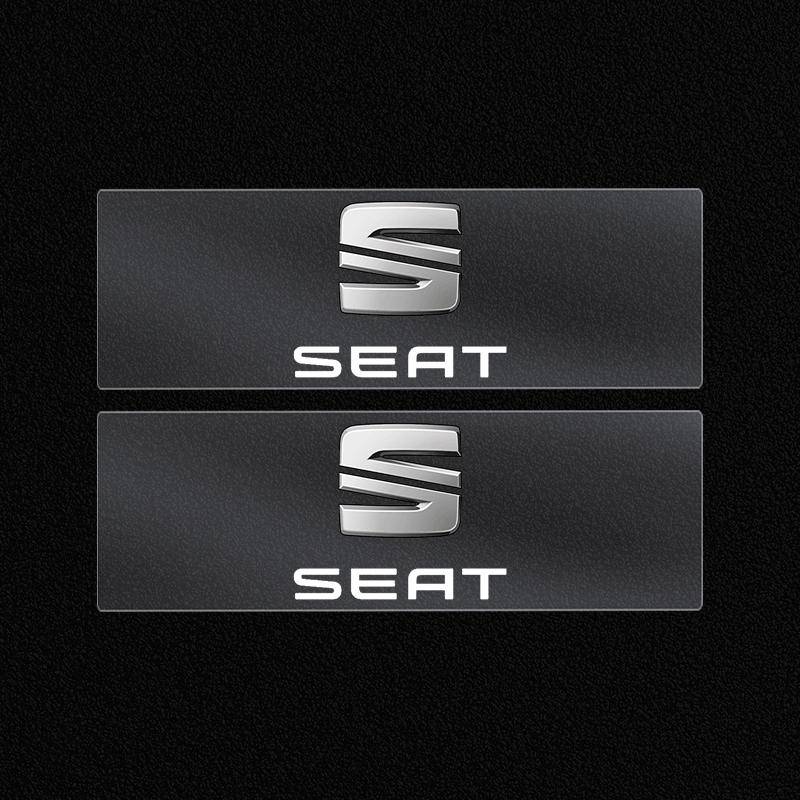 2/5/10 Stück Auto Logo Aufkleber Mittelkonsole Aufkleber Autozubehör Für SEAT Leon Ibiza MK2 MK3 5F 6L 6J FR Ateca Altea 2pcs von Joom DACH