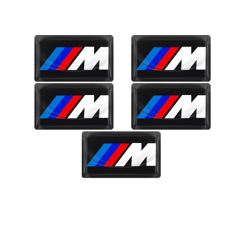 2/5/10 Stück Kohlefaser Lenkrad Auto Logo Emblem 3D Aufkleber Für BMW M X5 X6 E90 E92 E93 F20 F21 F30 F31 F32 E60 E46 POWER von Joom DACH