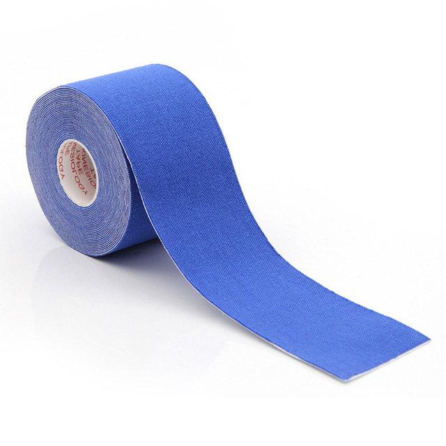 2,5 CM * 5 M Kinesiologie Tape für Gesicht V Linie Hals Augen Hebe Falten-entferner Aufkleber Band Gesichts hautpflege Werkzeug Bandagem Elastica blau von Joom DACH