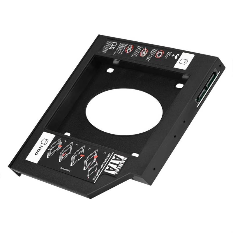 2,5  SATA HDD SSD Gehäuse Festplatte Bay Caddy Optische DVD Adapter für Laptop 12,7mm von Joom DACH
