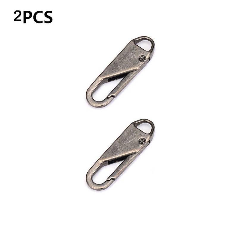 2/6/12pc Zipper Slider Puller Instant Zipper Reparatur Kit Ersatz Für Gebrochene Schnalle Reisetasche Koffer reißverschluss Kopf DIY Nähen Handwerk 2pc von Joom DACH